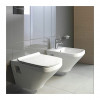 Duravit DuraStyle - Závesné WC, Rimless®, biela 2538090000