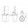 Emco Logo 2 - WC kefa, chróm 301500101