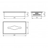 Ideal Standard IOM - Zásobník na papierové obrúsky (zápustný), nerez oceľ kartáčovaná A9133MY
