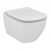 TECE set 3- Inštalačný modul s nádržkou pre WC + tlačidlo chróm + úchyt + izolácia + závesné WC AQUABLADE + WC sedátko Soft-Close, ultra ploché