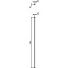 Ideal Standard i.life - Upevňovacie rameno k stropu 150 cm, lesklý chróm T4892EO