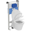Ideal Standard Connect Air - Závesné WC, RimLS+, biela E228801
