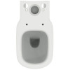 Ideal Standard Tesi - Kombi WC s AQUABLADE®, biela T008201
