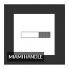 Program ONE -rukoväť, čierna matná, Miami P1-KM05-N0