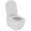 Ideal Standard Tesi - Závesné WC s AQUABLADE® technológiou + ultraploché sedátko, biela T354701 