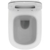 Ideal Standard Tesi - Závesné WC s AQUABLADE® technológiou + ultraploché sedátko, biela T354701 