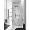 GROHE Rainshower Cosmopolitan 310 - Hlavová sprcha, 1 prúd, so sprchovým ramenom, kartáčovaný Hard Graphite 26066AL0
