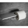 Keuco Edition 400 - Držiak toaletného papiera s poličkou, strieborne eloxovaný hliník 11573170000