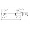 Sanela - Samozatvárací sprchový ventil s predĺžením, SLT 138S