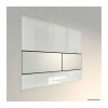 TECEsquare - Ovládacie tlačidlo, sklenené, biele sklo, biela 9240800