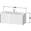 Duravit XViu - Umývadlo do nábytku c-bonded so závesnou skrinkou, 1 zásuvka, 1200x480 mm, XV4612 E/N/O