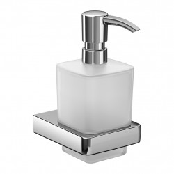 Emco Trend - Nástenný dávkovač tekutého mydla, krištáľové sklo 022100100