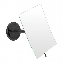 Emco System 2 - Kozmetické zrkadlo nástenné, 190x140mm, hranaté, čierna matná 109413303