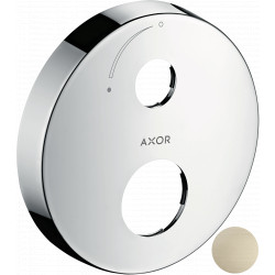 Axor - Predlžovacia rozeta okrúhla 2 otvory + šípka, kartáčovaný nikel 14963820