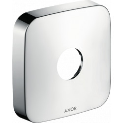 Axor - Predlžovacia rozeta Softcube jeden otvor, chróm 14971000