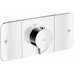 Axor One - Modul termostatu pod omietku pre 2 spotrebiče, chróm 45712000