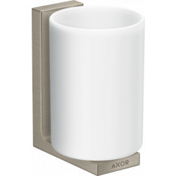 Axor Universal - Nádobka na ústnu hygienu, kartáčovaný nikel 42604820