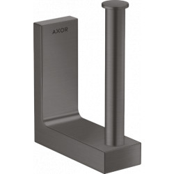 Axor Universal - Držiak na rezervný toaletný papier, kartáčovaný čierny chróm 42654340