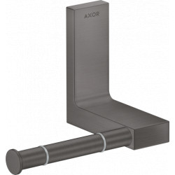 Axor Universal - Držiak na toaletný papier, kartáčovaný čierny chróm 42656340