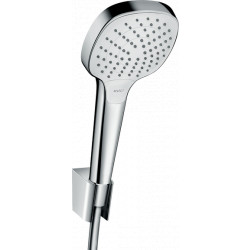 Hansgrohe Croma Select E - Súprava so sprchovým držiakom Vario so sprchovou hadicou 125 cm, biela/chróm 26425400