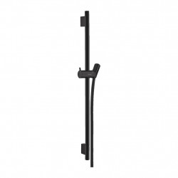 Hansgrohe Unica - Sprchová tyč S Puro 65 cm so sprchovou hadicou, matná čierna 28632670