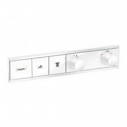 Hansgrohe Rain Select - Podomietkový termostatický modul pre 2 spotrebiče, matná biela 15380700 