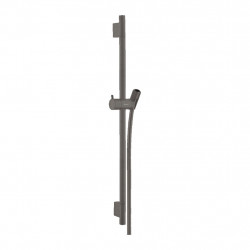 Hansgrohe Unica - S Puro sprchová tyč 65 cm so sprchovou hadicou, kartáčovaný čierny chróm 28632340