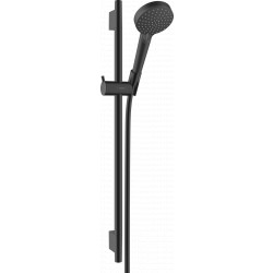 Hansgrohe Vernis Blend - Sprchová súprava Vario so sprchovou tyčou 65 cm, matná čierna 26422670