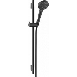 Hansgrohe Vernis Blend - Sprchová súprava Vario EcoSmart so sprchovou tyčou S Puro 65 cm, matná čierna 26423670