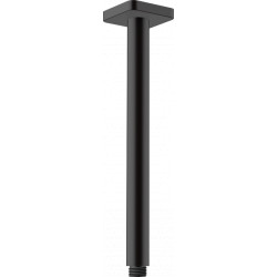 Hansgrohe Vernis Shape - Prívod od stropu 300 mm, čierna matná 26407670