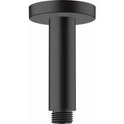 Hansgrohe Vernis Blend - Stropné rameno na hlavovú sprchu 100 mm, čierna matná 27804670
