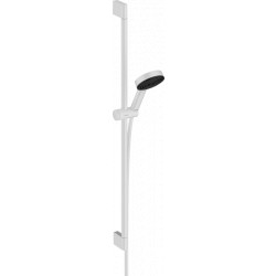 Hansgrohe Pulsify Select S - Sprchová súprava 105 3jet Relaxation EcoSmart so sprchovou tyčou 90 cm, matná biela 24171700