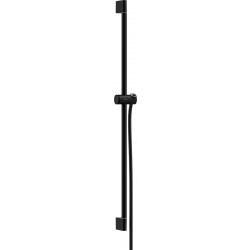 Hansgrohe Unica - Pulsify S sprchová tyč 900 mm so sprchovou hadicou Isiflex 1600 mm, čierna matná 24401670
