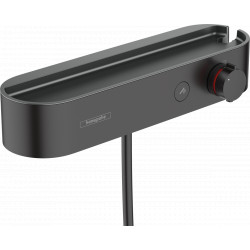 Hansgrohe ShowerTablet Select – Termostatická sprchová batéria 400 na stenu, čierna matná 24360670