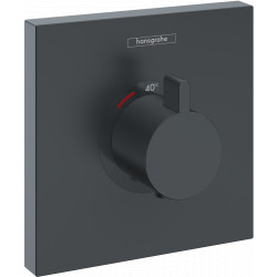 Hansgrohe ShowerSelect - Termostatická batéria Highflow pod omietku, čierna matná 15760670