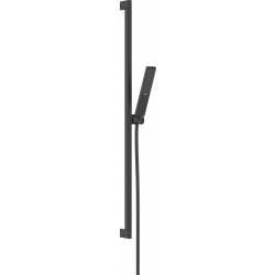 Hansgrohe Pulsify E - Sprchová súprava 100 1jet EcoSmart+ so sprchovou tyčou 900 mm, čierna matná 24381670
