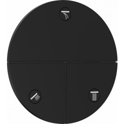 Hansgrohe ShowerSelect Comfort S - Ventil pod omietku pre 3 spotrebiče, čierna matná 15558670