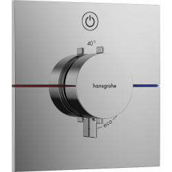 Hansgrohe ShowerSelect Comfort E - Termostat pod omietku pre 1 spotrebič, chróm 15571000
