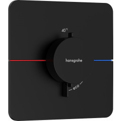 Hansgrohe ShowerSelect Comfort Q - Termostat pod omietku, čierna matná 15588670