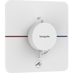 Hansgrohe ShowerSelect Comfort Q - Termostat pod omietku pre 1 spotrebič a ďalší výtok, biela matná 15589700