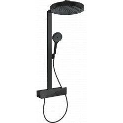 Hansgrohe Rainfinity - Showerpipe 360 1jet s termostatom ShowerTablet 350, čierna matná 26853670