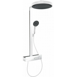 Hansgrohe Rainfinity - Showerpipe 360 1jet s termostatom ShowerTablet 350, biela matná 26853700