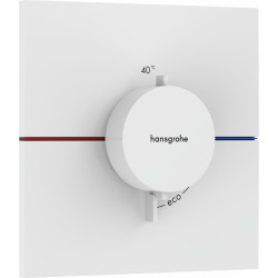 Hansgrohe ShowerSelect Comfort E - Termostat pod omietku, biela matná 15574700