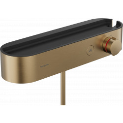 Hansgrohe ShowerTablet Select – Termostatická sprchová batéria 400 na stenu, kartáčovaný bronz 24360140