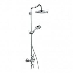 Axor Montreux - Sprchový systém Showerpipe, pákové ovládanie, chróm 16572000