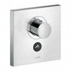 Axor ShowerSelect - Termostat HighFlow s podomietkovou inštaláciou, hranatá verzia, pre 1 spotrebič a ďalší výtok, chróm 36716000