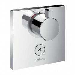 Hansgrohe ShowerSelect - termostatická batéria Highflow pod omietku pre 1 spotrebič a ďalší výtok, chróm 15761000