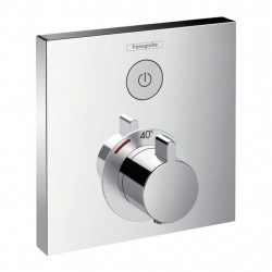 Hansgrohe ShowerSelect - Termostat pod omietku pre 1 spotrebič,chróm 15762000