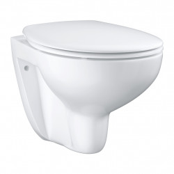Grohe Bau Ceramic - Závesné WC so sedátkom Soft-Close, alpská biela 39351000