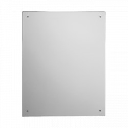 Sanela - Nerezové antivandalové zrkadlo 600x400 mm, SLZN 30